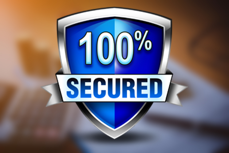 100% secured